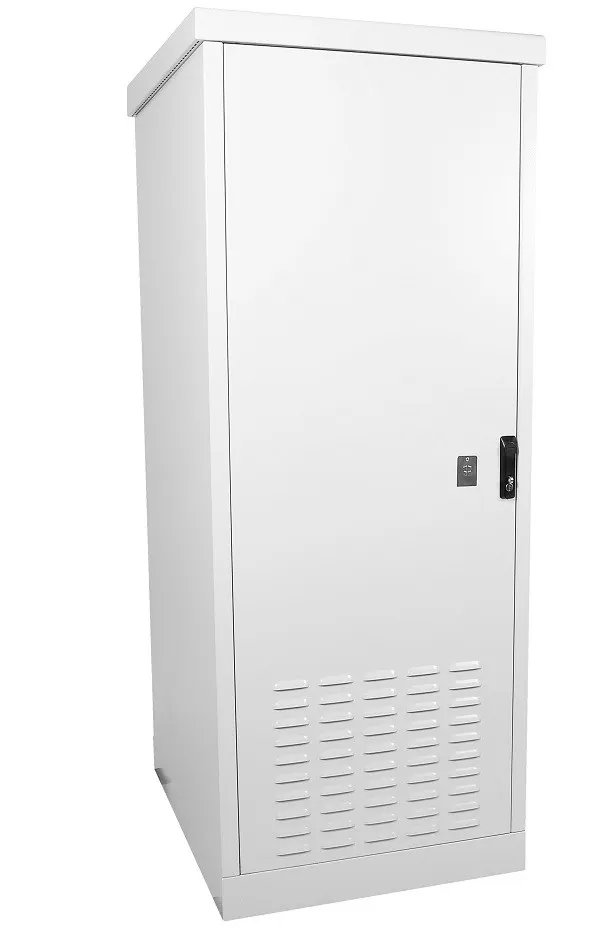 Шкаф уличный всепогодный напольный, 12U, (700x900мм), две двери, ЦМО