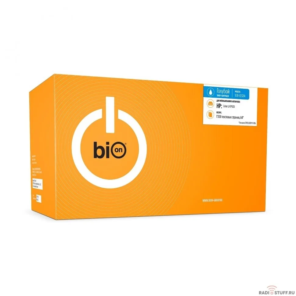 Bion CE321A Картридж для HP LaserJet Pro CM1415/CP1525 (1300  стр.), Голубой