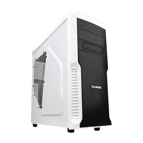 ZALMAN Z3 PLUS, ATX, WHITE, WINDOW, 2x5.25", 5x3.5", 1x2.5", 2xUSB2.0, 1xUSB3.0, FRONT 1x120mm, REAR 1x120mm, TOP 2x120mm