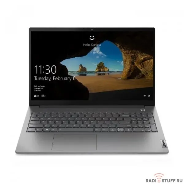 Lenovo ThinkBook 15 G2 ITL [20VE0053RU] Mineral Grey 15.6" {FHD i5-1135G7/16Gb/512Gb SSD/MX450 2GB/DOS/pi.}
