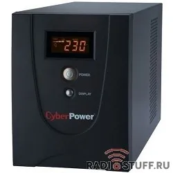 UPS CyberPower V 1200E LCD VALUE1200ELCD {1200VA/720W USB/RS-232/RJ11/45 (6 IEC С13)}