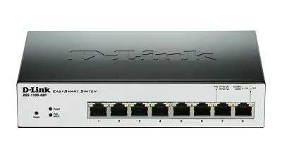 DGS-1100-08P/B1A коммутатор D-Link 