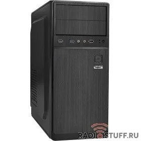 Exegate EX287140RUS Корпус Miditower ExeGate XP-402U2 (ATX, без БП, 1*USB+2*USB3.0, аудио, черный)