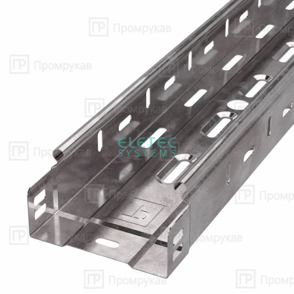 Лоток перфорированный Стандарт 200х80х3000 (6 м/уп) Промрукав