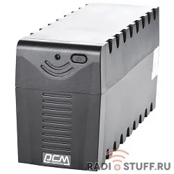 UPS Powercom RPT-800AP {800 ВА/ 480 Вт, AVR, USB, RJ11/RJ45, 3 розетки IEC320 C13 с резервным питанием}