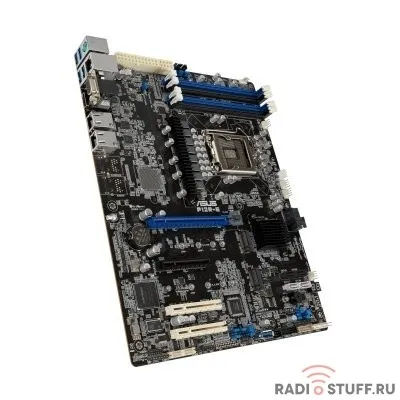 Asus P12R-E ATX {LGA 1200, 4x DDR4 DIMM (to 128GB ECC UDIMM), 6x USB 3.0 (4 rear), 8x SATA (4 in MiniSAS HD), 1x PCIE x16/x8, 1x PCIE x8, 1x PCIE x4, 2xM.2 22110, LAN 2x 1Gb, Video AST2600}