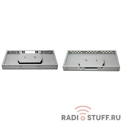 Hyperline FO-19R-1U-3xSLT-W140H42-24UN-GY Бокс оптический универсальный 19", от 8 до 24 портов (SC, duplex LC, ST, FC), со сплайс пластиной, без пигтейлов и проходных адаптеров, 1U, серый