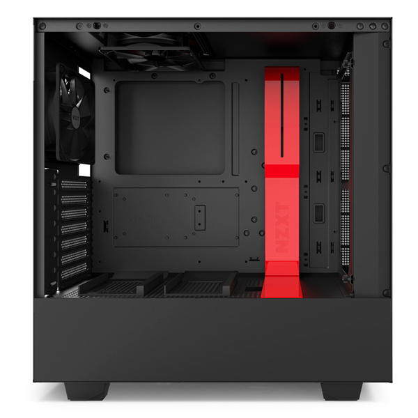 NZXT CA-H500B-BR H500 ATX MATTE BLACK/RED
