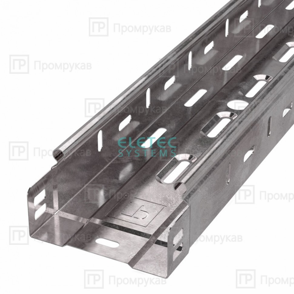Лоток перфорированный Стандарт 150х50х3000 (12 м/уп) Промрукав