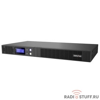 Импульс ИБП СЛИМ 1500 {~230В, 1500ВА/900Вт, LCD, RS-232, USB, SNMPSlot, EPO, 6В/9Ач*4, IEC-C13x4} {SL15201}
