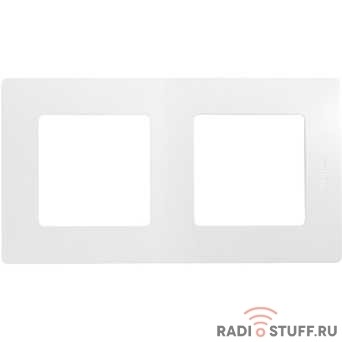 Legrand 672502 Рамка - 2 поста - Etika - белый